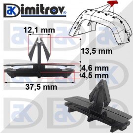 Щипка калник Jeep Wrangler Щипка калник Jeep Wrangler