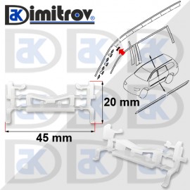 Щипка лайстна таван Mitsubishi L200 Triton Montero Sport Pajero Sport Щипка лайстна таван Mitsubishi L200 Triton Montero Sport Pajero Sport