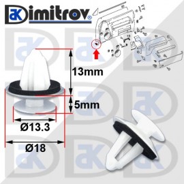 Щипка тапицерия Mercedes A-Class C-Class E-Class CLK S-Class Vito Щипка тапицерия Mercedes A-Class C-Class E-Class CLK S-Class Vito