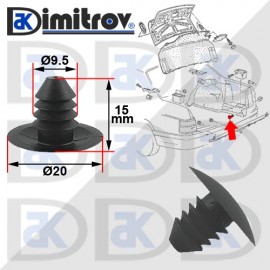 Щипка багажник Seat Skoda Volkswagen Щипка багажник Seat Skoda Volkswagen