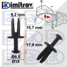 Щипка багажник Alfa Romeo 145 146 156 MiTo Fiat 500 500C Bravo Punto Siena Tempra Lancia Dedra Lybra Щипка багажник Alfa Romeo 145 146 156 MiTo Fiat 500 500C Bravo Punto Siena Tempra Lancia Dedra Lybra