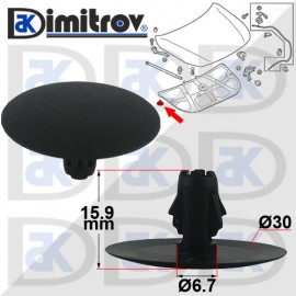 Щипка изолация преден капак Subaru Ascent Forester Impreza Legacy Outback Tribeca Щипка изолация преден капак Subaru Ascent Forester Impreza Legacy Outback Tribeca
