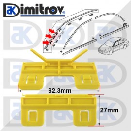 Щипка лайстна таван Honda Accord Civic Acura TL TSX Щипка лайстна таван Honda Accord Civic Acura TL TSX
