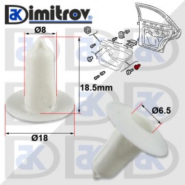 Щипка тапицерия врати Alfa Romeo Fiat Щипка тапицерия врати Alfa Romeo Fiat