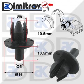 Щипка подкалник Daewoo Fiat Opel Щипка подкалник Daewoo Fiat Opel