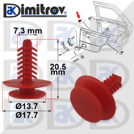 Щипка тапицерия и багажник Alfa Romeo Fiat Lancia Щипка тапицерия и багажник Alfa Romeo Fiat Lancia