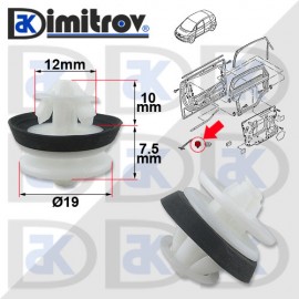 Щипка тапицерия врати Audi A2 A3 A4 Seat Ibiza Щипка тапицерия врати Audi A2 A3 A4 Seat Ibiza