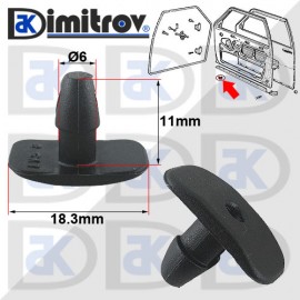 Щипка уплътнения Alfa Romeo Fiat Lancia Щипка уплътнения Alfa Romeo Fiat Lancia