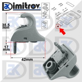 Щипка сенник Hyundai Accent Creta Elantra i20 i30 Ioniq Kona Sonata Щипка сенник Hyundai Accent Creta Elantra i20 i30 Ioniq Kona Sonata