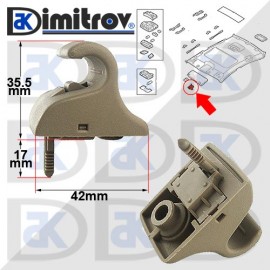 Щипка сенник Hyundai Accent Creta Elantra i20 i30 Ioniq Kona Sonata Щипка сенник Hyundai Accent Creta Elantra i20 i30 Ioniq Kona Sonata