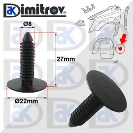 Щипка подкалник Chrysler Dodge Jeep Ram Щипка подкалник Chrysler Dodge Jeep Ram