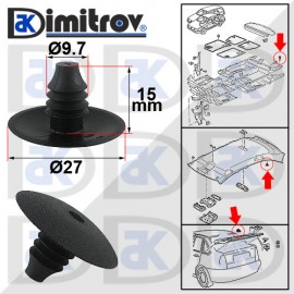 Щипка купе багажник Audi Seat Skoda Volkswagen Щипка купе багажник Audi Seat Skoda Volkswagen