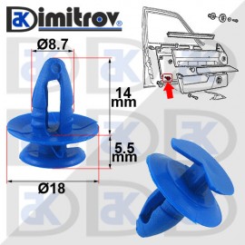 Щипка тапицерия врати Alfa Romeo Fiat Щипка тапицерия врати Alfa Romeo Fiat