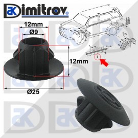 Щипка праг Toyota 4Runner Land Cruiser