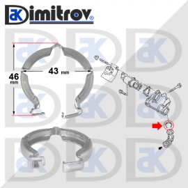 Скоба EGR клапан Renault Captur Clio II III IV Fluence Grand Scenic Kadjar Kangoo Laguna Latitude Logan Megane Modus Sandero Scenic Talisman Thalia Twingo