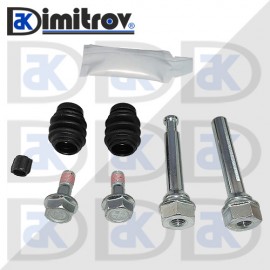 Комплект водещи втулки спирачен апарат Chevrolet Citroen Hyundai Kia Opel Peugeot