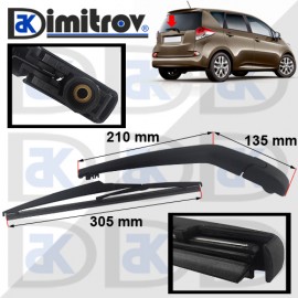 Рамо задна чистачка Toyota Verso S