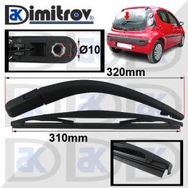 Рамо задна чистачка Citroen C1 Peugeot 107 Toyota Aygo