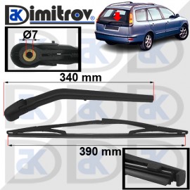 Рамо задна чистачка Fiat Marea