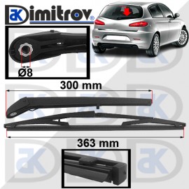 Рамо задна чистачка Alfa Romeo 147