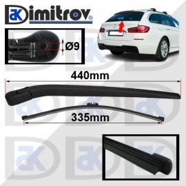 Рамо задна чистачка BMW 5 (F11) 5 (F11 LCI)