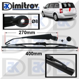 Рамо задна чистачка Chrysler Voyager Grand Voyager Town & Country PT Cruiser Рамо задна чистачка Chrysler Voyager Grand Voyager Town & Country PT Cruiser