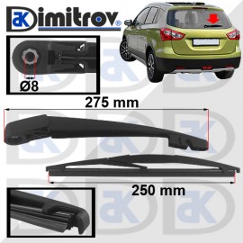 Рамо задна чистачка Suzuki SX4 S-Cross