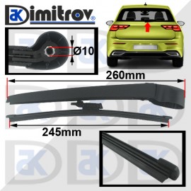 Рамо задна чистачка Volkswagen Golf VIII