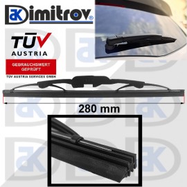 Универсална задна чистачка 280 mm