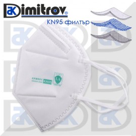 Маска за лице KN95 ≥ 95% защита